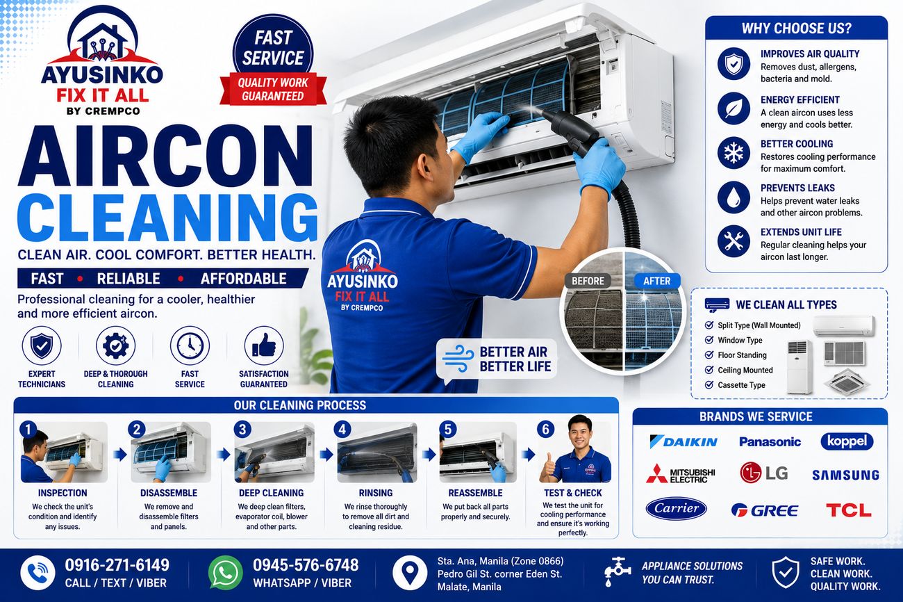 Aircon Cleaning & Maintenance