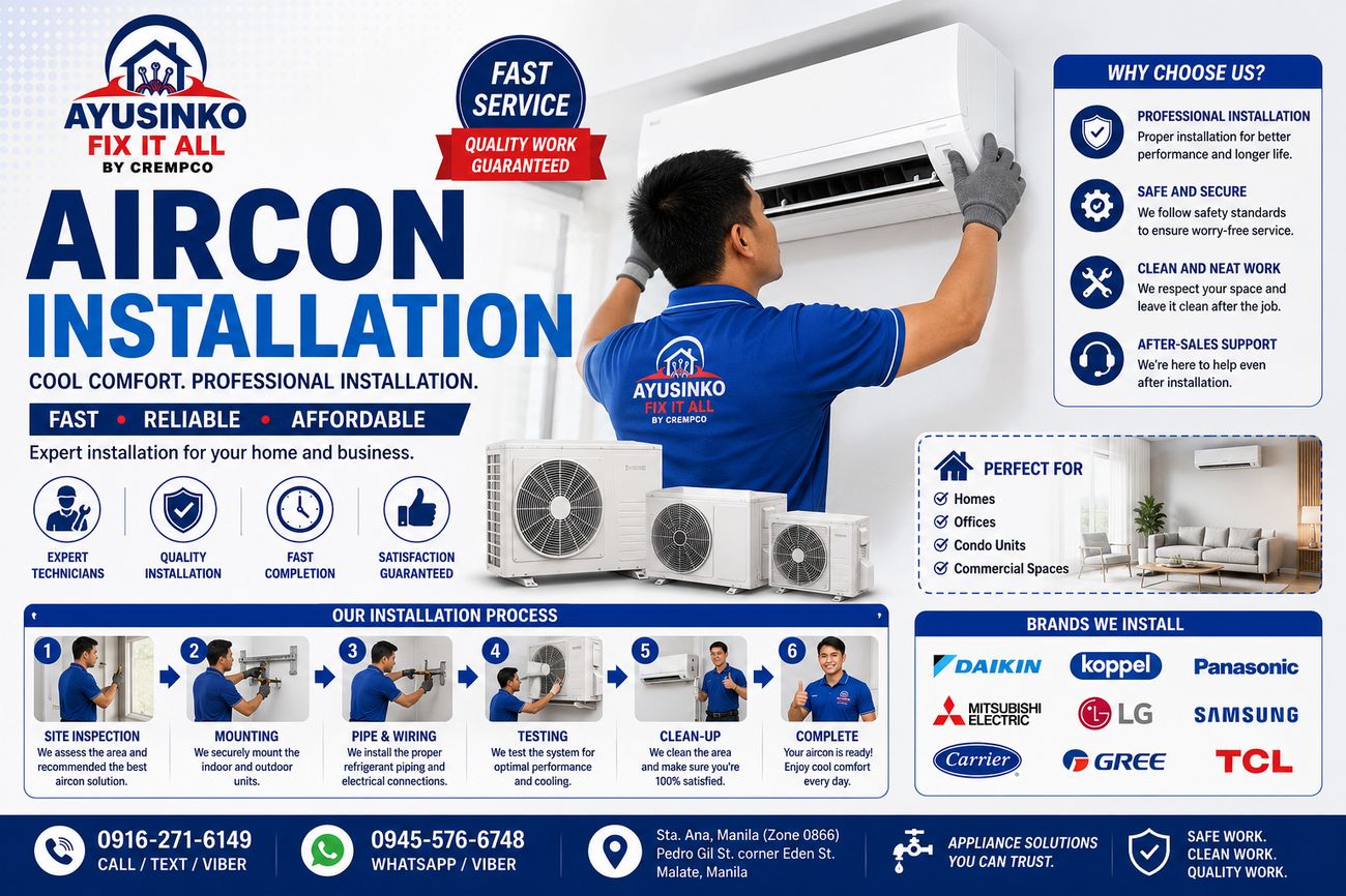 Aircon installation