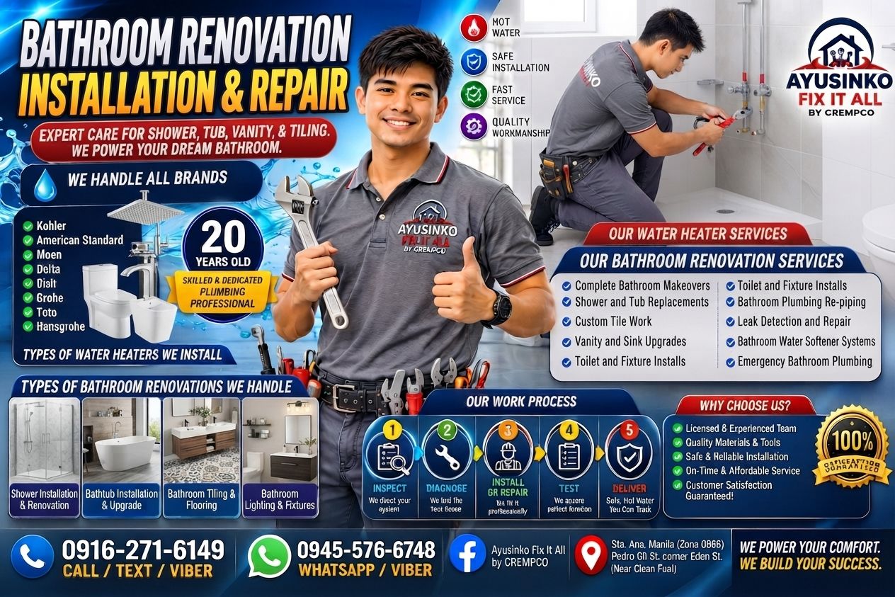 Bathroom renovation