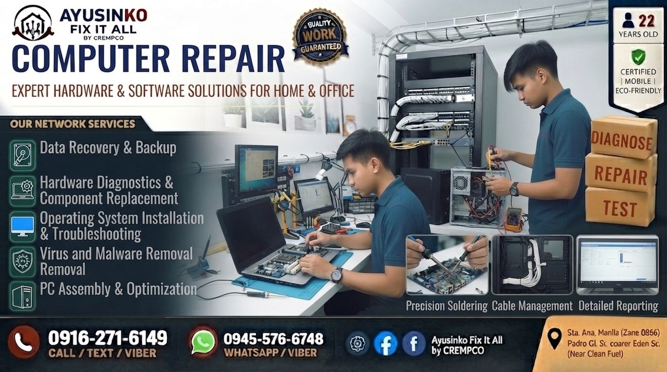 Computer repair