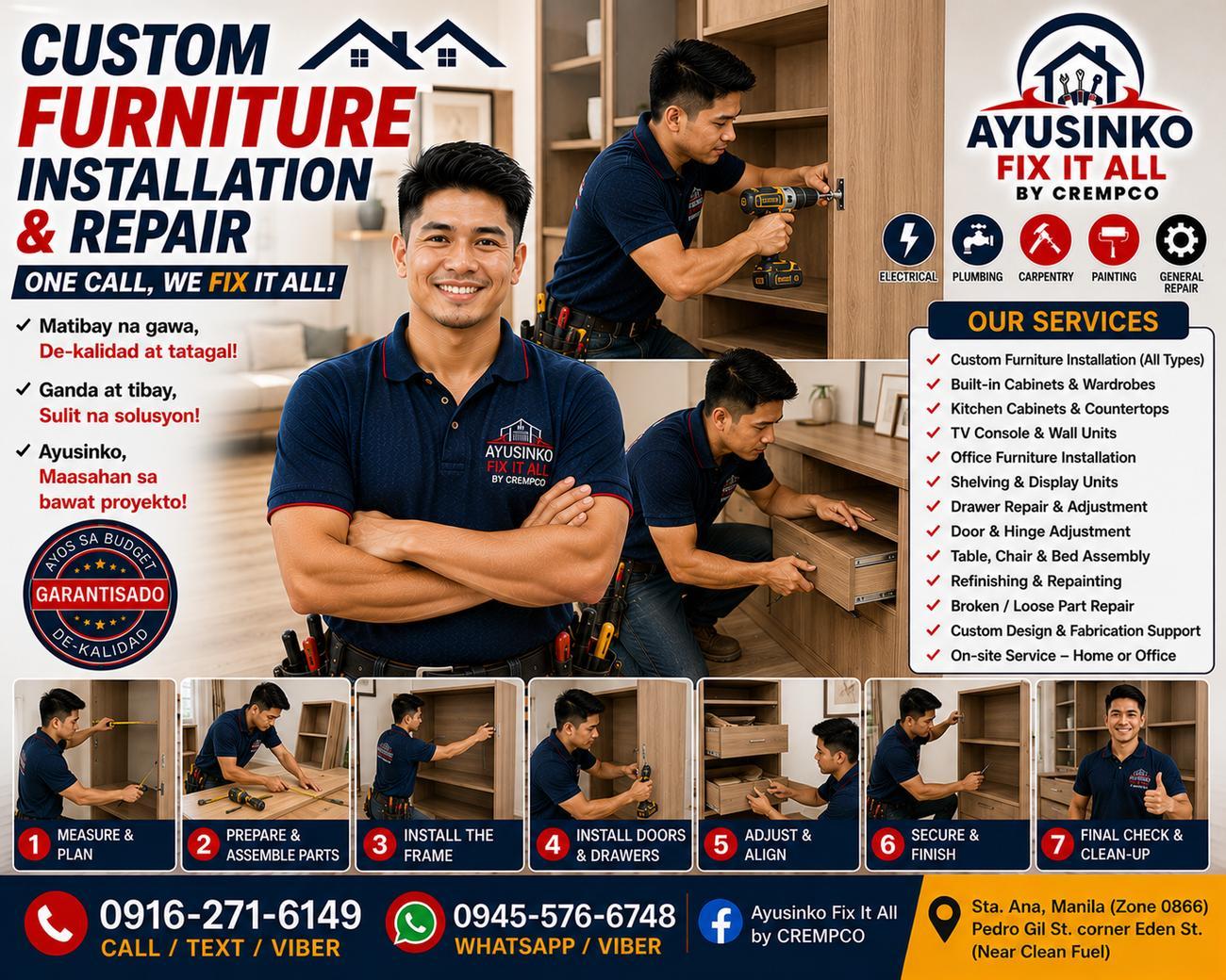 Custom furniture