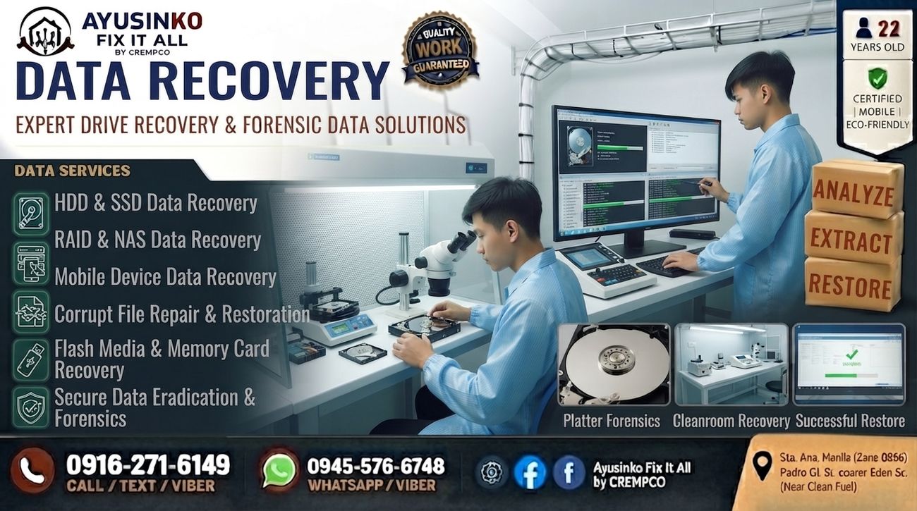 Data recovery