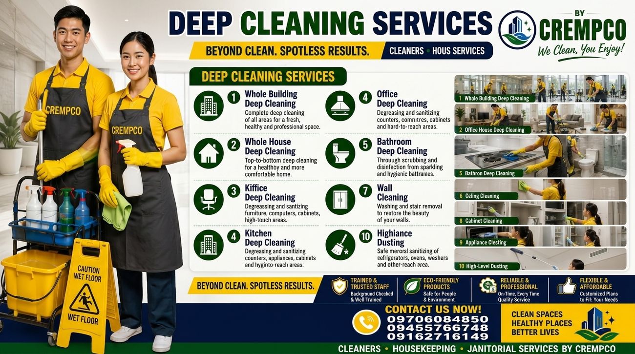 Deep cleaning