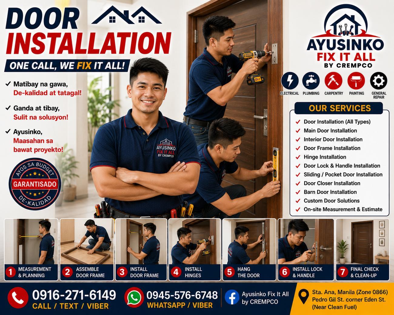 Door installation