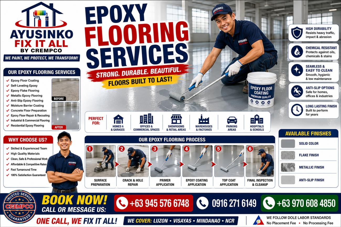 Epoxy flooring