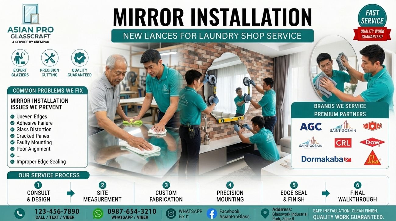 Mirror installation