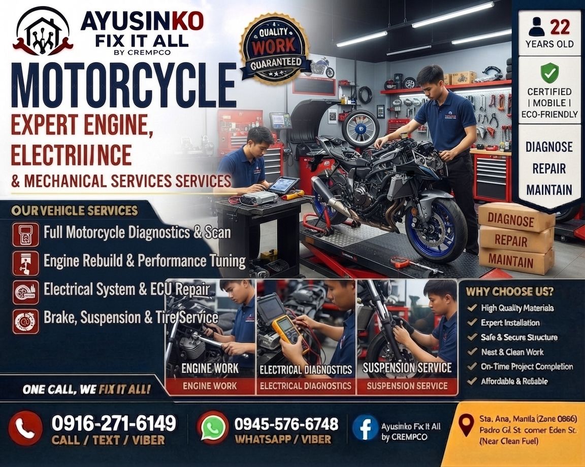 Motorcycle repair