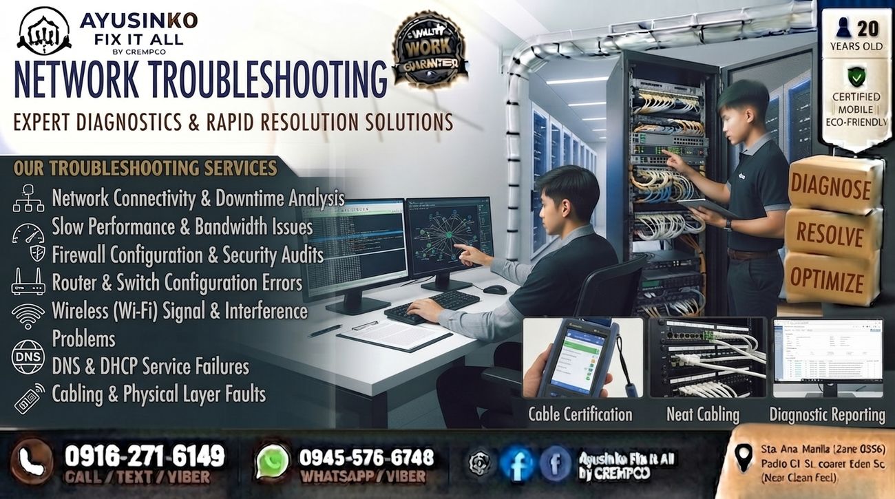 Network troubleshooting