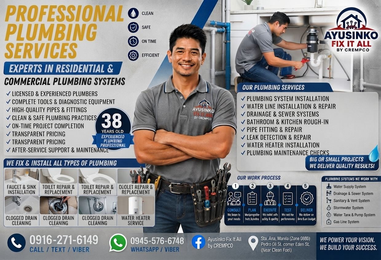Drainage & Plumbing Service