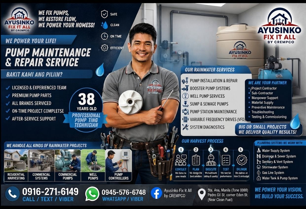 Pump maintenance