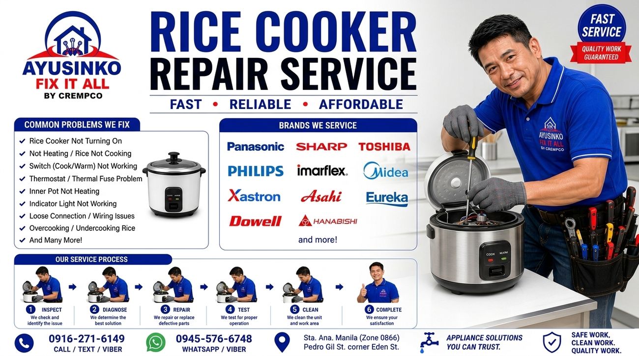Rice cooker repair