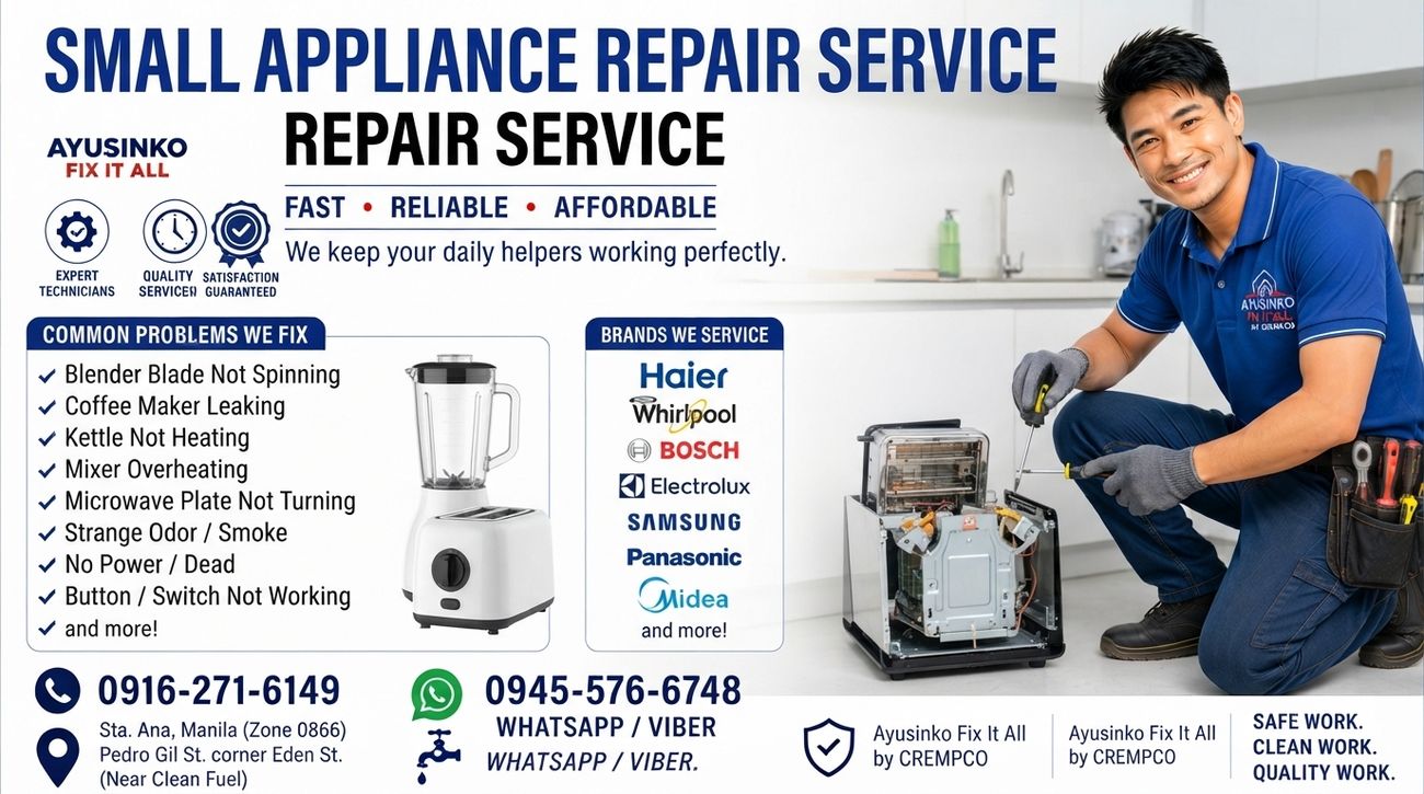 Small appliance repair