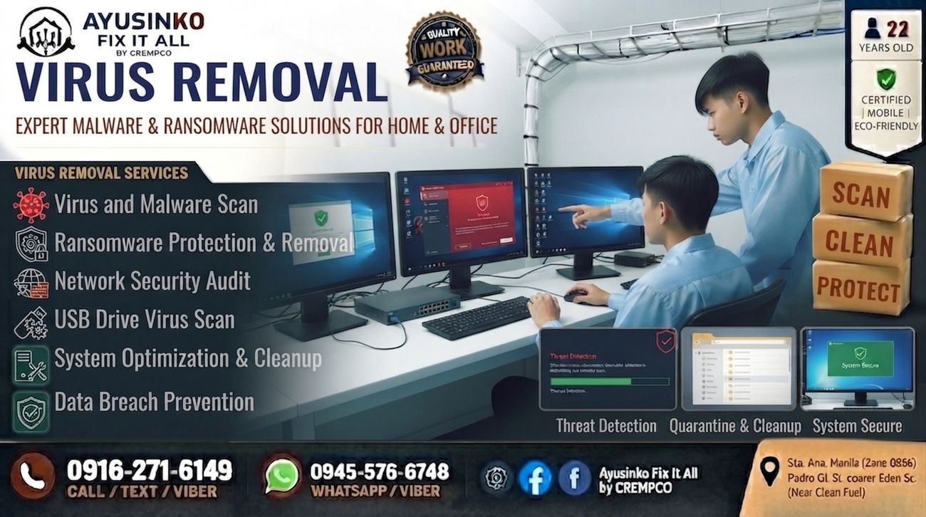 Virus removal