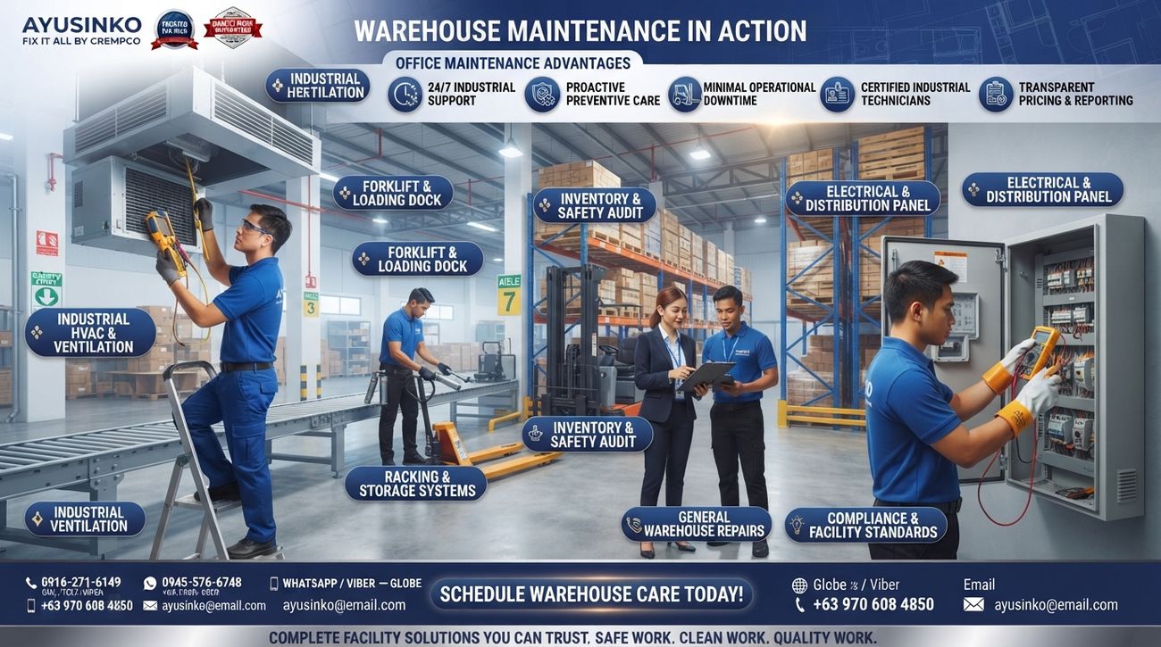 Warehouse maintenance